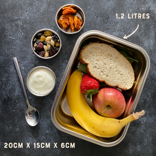 Bamboo lunch box, stainless steel lunch box, reusable food storage container, stainless steel salad box with lid , steel lunch box for office, bamboo lunchbox for adults, metal sandwich box, moonmoon lunch box