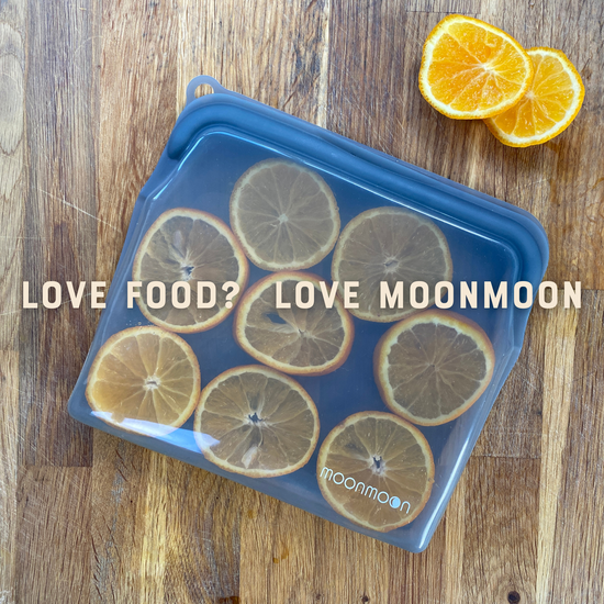 Moonmoon Reusable large grey silicon bag, Food storage, reusable silicone food bags uk, reusable freezer bags, silicone freezer bags silicone freezer bags uk silicone ziplock bags uk silicone bag silicone food storage silicone food storage bags, stasher bags, zero waste, moon moon