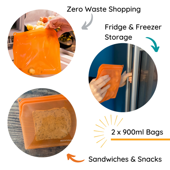 Plastic Sandwich Bags Zero Waste Pouch